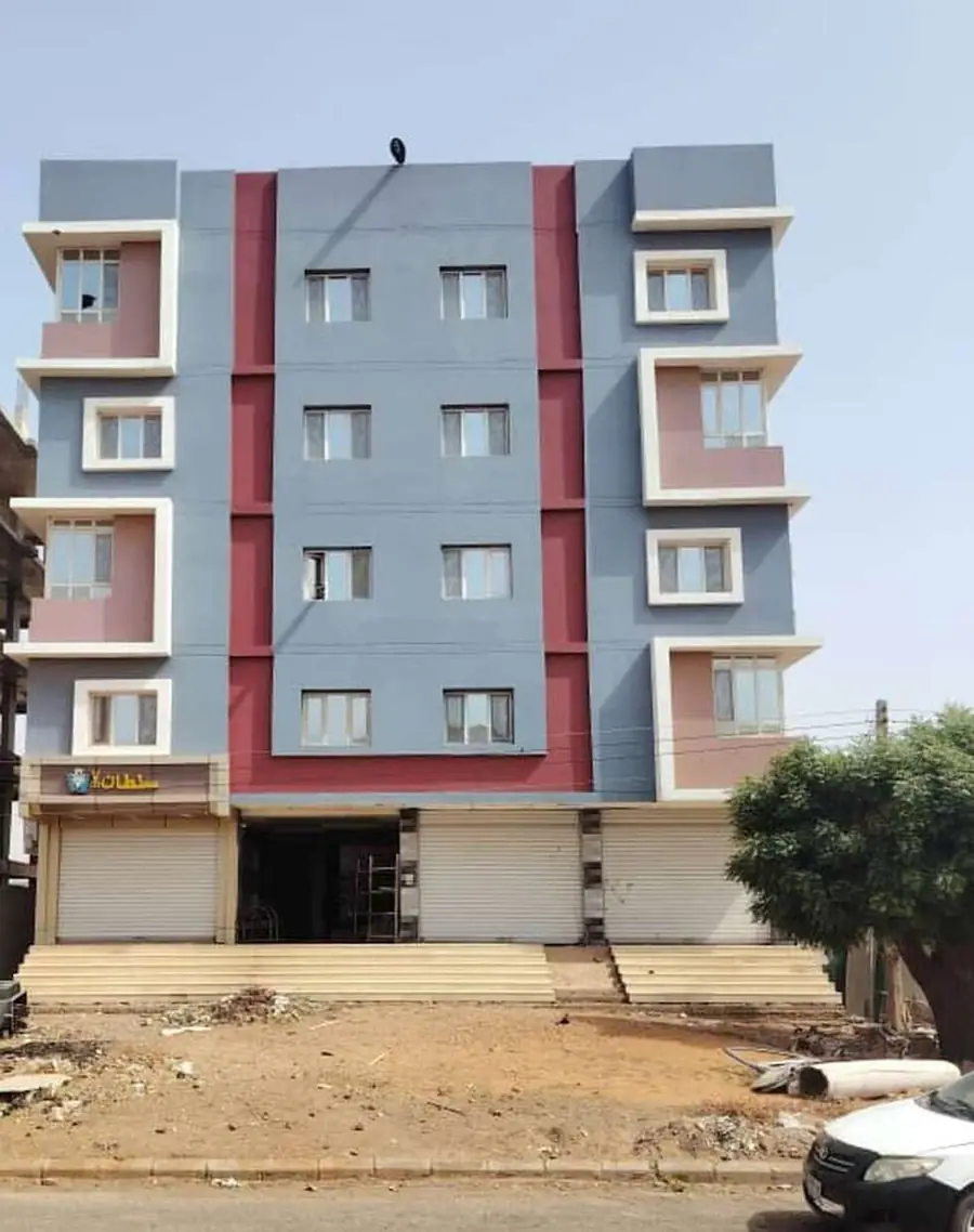 The completed and finished building, March 2022